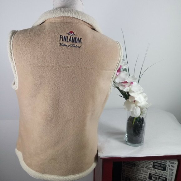 North End Filandia Vodka Sherpa Novelty Vest Med EZEM System All Climate Wear - Picture 3 of 15